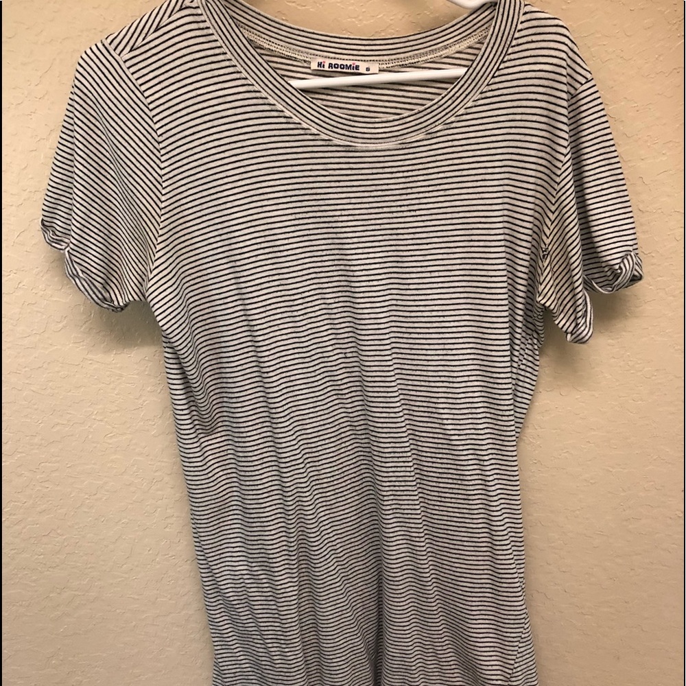 Striped T-Shirt Dress